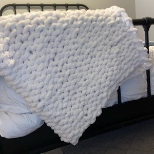 Hand woven blanket
